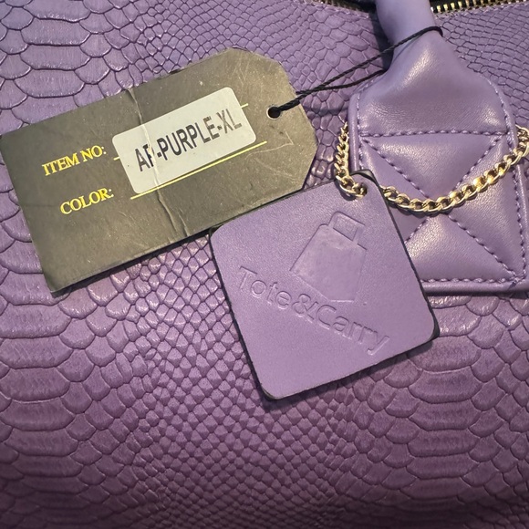 Tote and Carry - APOLLO 1 TRAVEL SET IN PURPLE - Picture 7 of 9